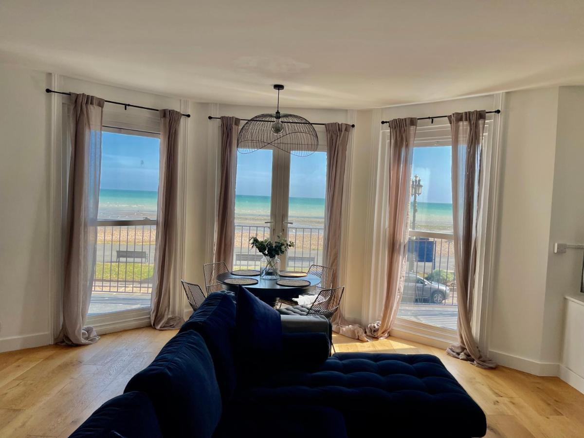 Seaview Flat With Balcony, Spacious 2 Bedroom Worthing Eksteriør bilde